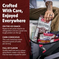 Bridgford Garlic Summer Sausage 16 Oz - Gluten-Free High Protein Garlic Infused Ready-to-Eat Summer Sausage For No-Carb Keto Diets -Lipton Sale Store GUEST 00fe50cc c0cb 4daa ba5e 2465b8db1d5b 2