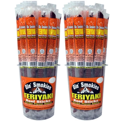Buffalo Bills 15-ct Teriyaki Ole Smokies (Beef Sticks) - Two 15-ct Tubs 5 Buffalo Bills 15-ct Teriyaki Ole Smokies (Beef Sticks) - Two 15-ct Tubs - Image 5