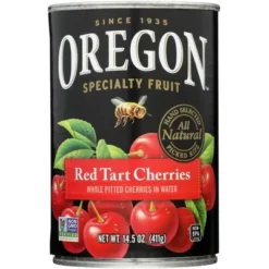 Oregon Red Tart Cherries In Water - 8 Pack, 14.5 Oz