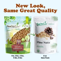 Dry Roasted Pine Nuts - By Food To Live 15 Dry Roasted Pine Nuts - By Food To Live -Lipton Sale Store GUEST 04047c71 19c4 41dd 8d0e 9fa7d7751daf