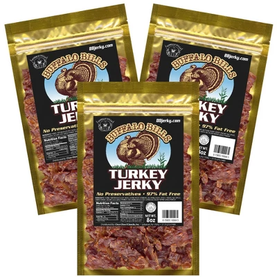 Buffalo Bills 8oz Turkey Jerky - Three 8oz Packs 4 Buffalo Bills 8oz Turkey Jerky - Three 8oz Packs - Image 4