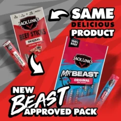 Jack Link's MrBeast Mini Beef Sticks Original - 6oz/12ct -Lipton Sale Store GUEST 10b86328 6bce 4ead b89c 41b3d9b42a6d