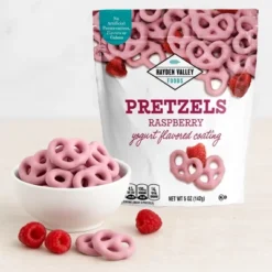 Hayden Valley Foods Raspberry Yogurt Covered Pretzels | 5 Oz Bags (Pack Of 3) | No Artificial Flavors, Preservatives Or Colors -Lipton Sale Store GUEST 13e407d7 7df9 42ee b82b 9a520271535c