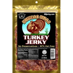 Buffalo Bills 2.6oz Turkey Jerky - Six 2.6oz Packs