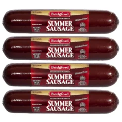Bridgford Summer Sausage 16 Oz - Protein-Rich Keto-Friendly Shelf-Stable Snack - Great For Sausage Rolls And On Your Charcuterie Boards -Lipton Sale Store GUEST 153d0594 b957 45c2 a085 73790267f28a