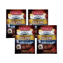 Bridgford Sweet Baby Ray’s Beef Jerky Honey BBQ 6.2 Oz - Ready To Eat High Protein Jerky For Midday Energy Boost Or A Post Workout Snack -Lipton Sale Store GUEST 15a6d70b 2499 46d0 940b f4ee0fc832ad
