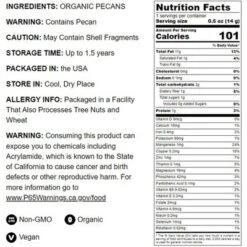 Organic Dry Roasted Pecan Halves - By Food To Live -Lipton Sale Store GUEST 169fef14 718a 442e b955 ac33a004928c