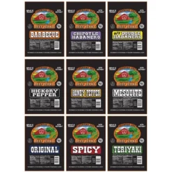 Buffalo Bills 9-ct Assorted Country Cut Beef Jerky Sampler - Nine 1.5oz Packs