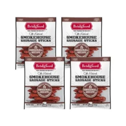 Bridgford Smokehouse Sausage Sticks Original 5 Oz - Gluten Free High Protein Smoked Sausage Sticks For A Variety Of Dietary Preferences -Lipton Sale Store GUEST 16f9efaa a9ad 4eeb 9a88 38087171b328