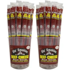 Buffalo Bills 15-ct Beef & Cheese Ole Smokies (Beef Sticks) - Two 15-ct Tubs -Lipton Sale Store GUEST 19096a85 d056 4f27 bc43 e93bb0faedfc