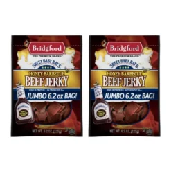 Bridgford Sweet Baby Ray’s Beef Jerky Honey BBQ 6.2 Oz - Ready To Eat High Protein Jerky For Midday Energy Boost Or A Post Workout Snack -Lipton Sale Store GUEST 19738e0d 067c 4e2c 973a 2fb931a00060