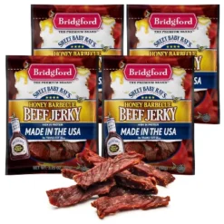 Bridgford Sweet Baby Ray’s Beef Jerky Honey BBQ 3.25 Oz - Ready-to-Eat High Protein Jerky For Midday Energy Boost Or A Post Workout Snack -Lipton Sale Store GUEST 1a5b1974 09a6 4590 8d0b 3b425e4c03b0