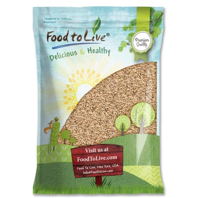 Unhulled Sesame Seeds - By Food To Live 6 Unhulled Sesame Seeds - By Food To Live - Image 6