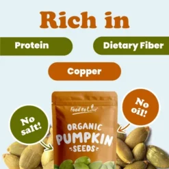 Organic Dry Roasted Pumpkin Seed Kernels - Non-GMO, Unsalted, Oven Roasted Whole Pepitas, Shelled, Vegan, Kosher -Lipton Sale Store GUEST 24a28785 7987 4838 8b53 7f0d7a4d4e4f