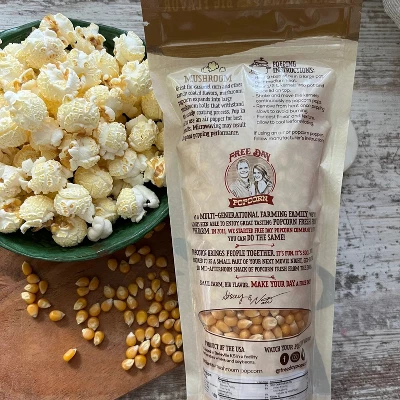 Free Day 1 Lb Non-GMO Mushroom Un-Popped Popcorn - Pack Of 3 6 Free Day 1 Lb Non-GMO Mushroom Un-Popped Popcorn - Pack Of 3 - Image 6
