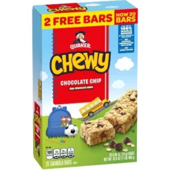Quaker Chewy Chocolate Chip Granola Bars Bonus Pack - 16.9oz/20ct 15 Quaker Chewy Chocolate Chip Granola Bars Bonus Pack - 16.9oz/20ct -Lipton Sale Store GUEST 27e0f08e 4623 48c6 96b3 54c52727626d