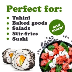 Organic Toasted Black Sesame Seeds – By Food To Live -Lipton Sale Store GUEST 2914c2e2 270e 4c55 b6ad e48ab2705487