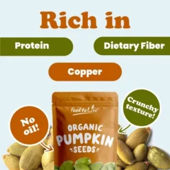 Organic Dry Roasted Pumpkin Seeds With Himalayan Salt - Non-GMO Kernels, Pepitas, Kosher, Vegan, No Shell 12 Organic Dry Roasted Pumpkin Seeds With Himalayan Salt - Non-GMO Kernels, Pepitas, Kosher, Vegan, No Shell -Lipton Sale Store GUEST 295a5e82 ab69 464a 9a9e eaaa4c98ec5f