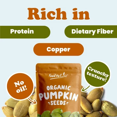 Organic Dry Roasted Pumpkin Seeds With Himalayan Salt - Non-GMO Kernels, Pepitas, Kosher, Vegan, No Shell 3 Organic Dry Roasted Pumpkin Seeds With Himalayan Salt - Non-GMO Kernels, Pepitas, Kosher, Vegan, No Shell - Image 3