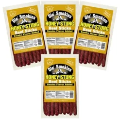 Buffalo Bills 7oz Honey Stung Ole Smokies (Beef Sticks) - Four 7oz Packs -Lipton Sale Store GUEST 29a59c17 d044 4673 b261 386372914bbf