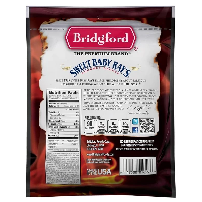 Bridgford Sweet Baby Ray’s Beef Jerky Sweet Teriyaki 3.25 Oz - High Protein Beef Jerky Teriyaki For On The Go Snacking And Busy Lifestyles 1 Bridgford Sweet Baby Ray’s Beef Jerky Sweet Teriyaki 3.25 Oz - High Protein Beef Jerky Teriyaki For On The Go Snacking And Busy Lifestyles
