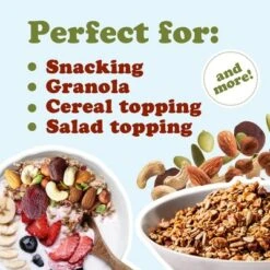 Organic Active Life Trail Mix — Raw And Non-GMO Snack Mix Contains Cashews, Pumpkin Seeds, Apricots, Hazelnuts, Almonds. Vegan, Kosher, Bulk -Lipton Sale Store GUEST 31090213 d28a 42df aff8 329d14db850f