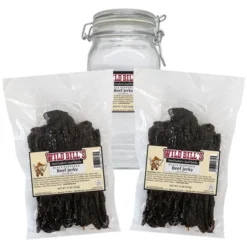 Wild Bill's Black Peppered Beef Jerky Two-Bag Starter Kit (two 15oz Bags And 1 Jar) -Lipton Sale Store GUEST 3297593c 24db 4619 9afa d092c3ea3f83