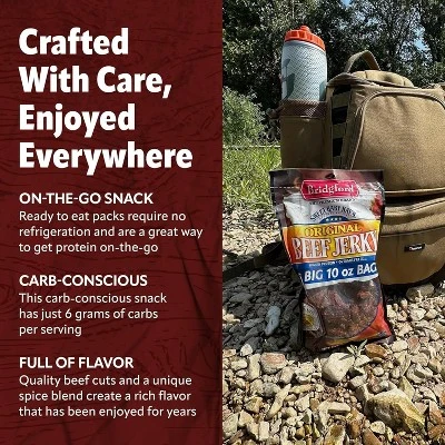 Bridgford Sweet Baby Ray’s Beef Jerky Sweet Teriyaki 6.2 Oz - High Protein Beef Jerky Teriyaki For On The Go Snacking And Busy Lifestyles 5 Bridgford Sweet Baby Ray’s Beef Jerky Sweet Teriyaki 6.2 Oz - High Protein Beef Jerky Teriyaki For On The Go Snacking And Busy Lifestyles - Image 5