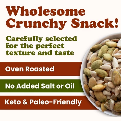 Organic Dry Roasted Sunflower And Pumpkin Seed Mix - By Food To Live 4 Organic Dry Roasted Sunflower And Pumpkin Seed Mix - By Food To Live - Image 4