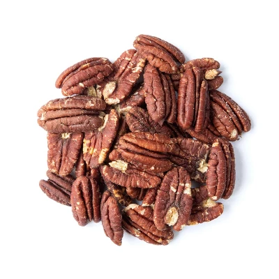 Dry Roasted Pecan Halves With Himalayan Salt - By Food To Live 2 Dry Roasted Pecan Halves With Himalayan Salt - By Food To Live - Image 2