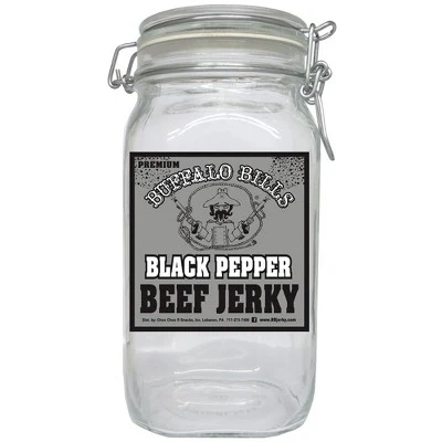 Buffalo Bills Black Pepper Beef Jerky 2 Bag Starter Kit (2 Bags And 1 Jar) 3 Buffalo Bills Black Pepper Beef Jerky 2 Bag Starter Kit (2 Bags And 1 Jar) - Image 3
