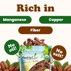 Organic Dry Roasted Pecan Pieces – By Food To Live -Lipton Sale Store GUEST 3c430a18 d167 491e aba1 8a345ef8b596