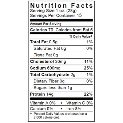 Wild Bill's Black Peppered Beef Jerky One-Bag Starter Kit (one 15oz Bag And 1 Jar) 4 Wild Bill's Black Peppered Beef Jerky One-Bag Starter Kit (one 15oz Bag And 1 Jar) - Image 4