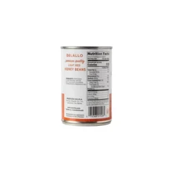 DeLallo Light Red Kidney Beans, 15.5 Oz Can, (6 Pack)