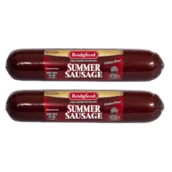 Bridgford Summer Sausage 16 Oz - Protein-Rich Keto-Friendly Shelf-Stable Snack - Great For Sausage Rolls And On Your Charcuterie Boards -Lipton Sale Store GUEST 4197be80 3586 4839 96a0 3dea0a1f5b14