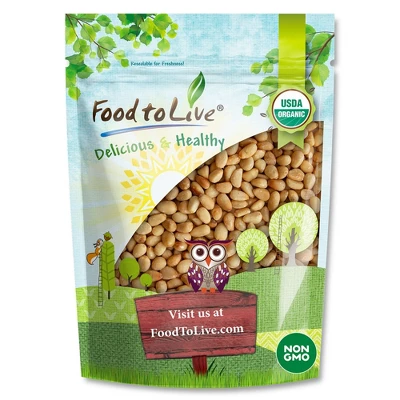 Organic Dry Roasted Pine Nuts With Himalayan Salt - By Food To Live 8 Organic Dry Roasted Pine Nuts With Himalayan Salt - By Food To Live - Image 8