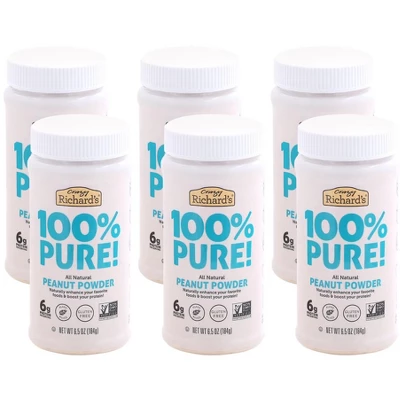 Crazy Richard's Peanut Powder - Case Of 6/6.5 Oz 5 Crazy Richard's Peanut Powder - Case Of 6/6.5 Oz - Image 5