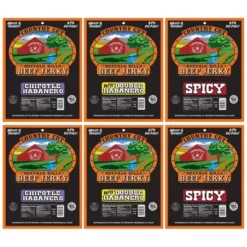 Buffalo Bills 6-ct Spicy Country Cut Beef Jerky Sampler - Six 2.6oz Packs