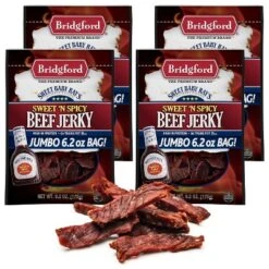 Bridgford Sweet Baby Ray’s Beef Jerky Sweet N Spicy 6.2 Oz - Ready-to-Eat High Protein Sweetened Spicy Beef Jerky For On-the-Go Snacking -Lipton Sale Store GUEST 49429a33 5bc0 43d7 8bd3 bf0d0ebbb790