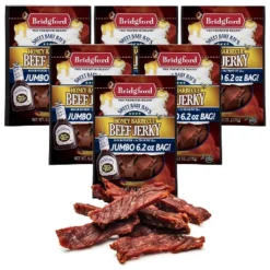 Bridgford Sweet Baby Ray’s Beef Jerky Honey BBQ 6.2 Oz - Ready To Eat High Protein Jerky For Midday Energy Boost Or A Post Workout Snack -Lipton Sale Store GUEST 4a1b5999 e063 462c 968e bb6c23adf922