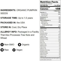 Organic Raw Pumpkin Seeds In Shell - By Food To Live -Lipton Sale Store GUEST 4ed4ddf1 e842 4c0d 828e b1b37418efd5