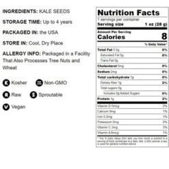 Kale Seeds For Sprouting - By Food To Live -Lipton Sale Store GUEST 505538f0 fe70 45d7 aaab e8a4123652ce