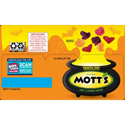 Mott's Halloween Shapes Fruit Snacks - 22.4oz/28ct 6 Mott's Halloween Shapes Fruit Snacks - 22.4oz/28ct - Image 6