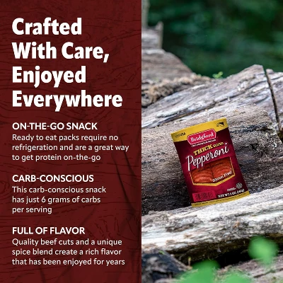 Bridgford Thick Sliced Pepperoni 5 Oz - Thick Pepperoni Slices For Pizza And Sandwiches With Zero Carb Ideal For Your Keto Diets 5 Bridgford Thick Sliced Pepperoni 5 Oz - Thick Pepperoni Slices For Pizza And Sandwiches With Zero Carb Ideal For Your Keto Diets - Image 5