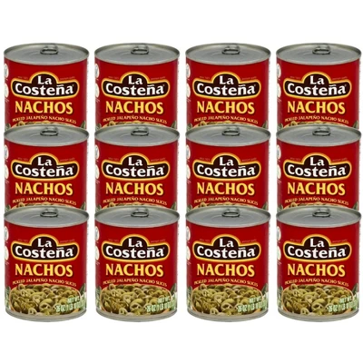 La Costena Nachos Pickled Jalapeno Nacho Slices - 12 Pack, 26 Oz 2 La Costena Nachos Pickled Jalapeno Nacho Slices - 12 Pack, 26 Oz - Image 2