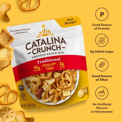 Catalina Crunch Snack Mix - Traditional - 1.85oz 3 Catalina Crunch Snack Mix - Traditional - 1.85oz - Image 3