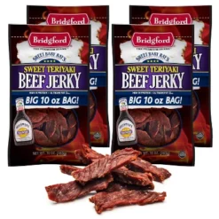 Bridgford Sweet Baby Ray’s Beef Jerky Sweet Teriyaki 10 Oz - High Protein Beef Jerky Teriyaki For On The Go Snacking And Busy Lifestyles -Lipton Sale Store GUEST 63569392 75b1 4b7d 82b2 0bb00c9d13b8