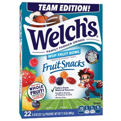 Welch's Fruit Snacks - 17.6oz/22ct 5 Welch's Fruit Snacks - 17.6oz/22ct - Image 5