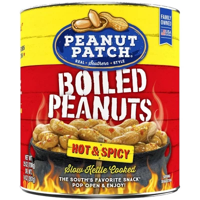 Peanut Patch Boiled Peanuts Duo – 2 Hot & Spicy (25 Oz) + 2 Original (25 Oz) Can 3 Peanut Patch Boiled Peanuts Duo – 2 Hot & Spicy (25 Oz) + 2 Original (25 Oz) Can - Image 3