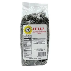 Hill's 12 Oz Full Salt Sunflower Seeds - Pack Of 3